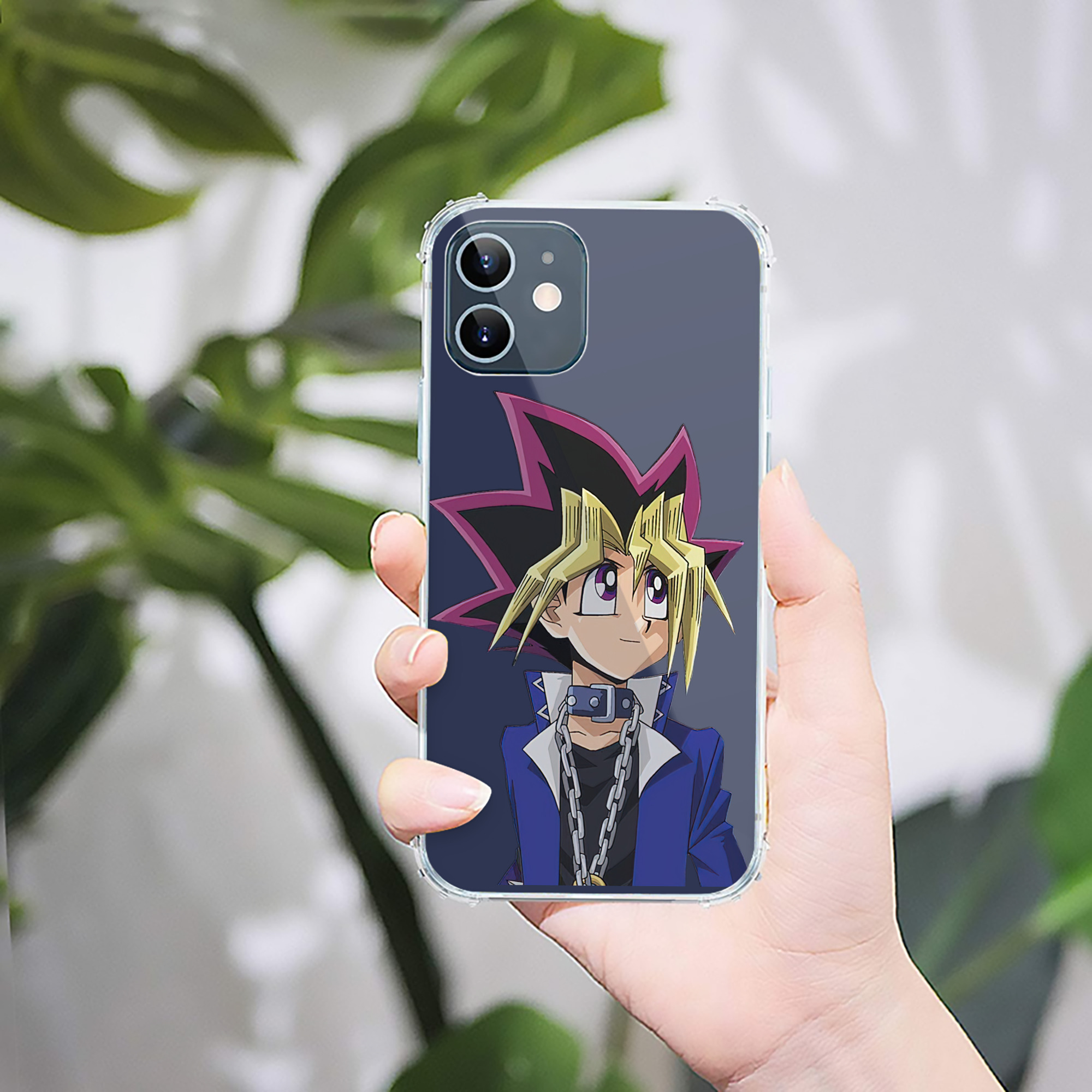 （画像用） 遊☆戯☆王 Yu-Gi-Oh! 【iPhone 12シリーズ対応】透明スマホケース（クリアソフトケース）